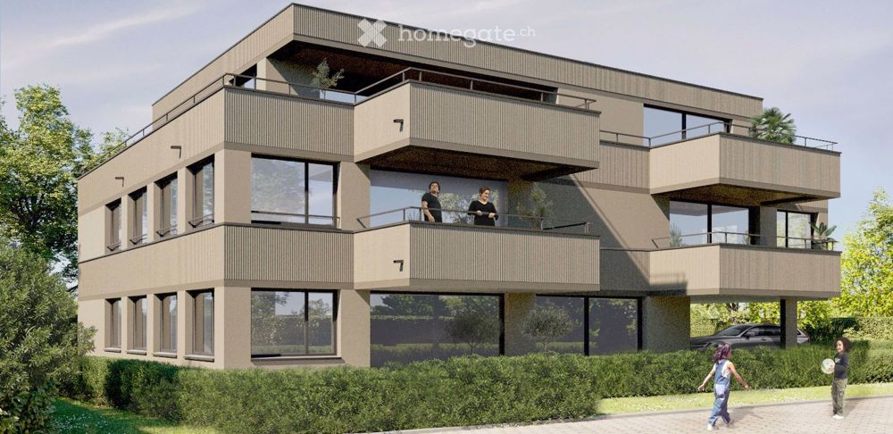 Neubau 4-Familienhaus mit Gartenwohnung und Attika - Bild 1