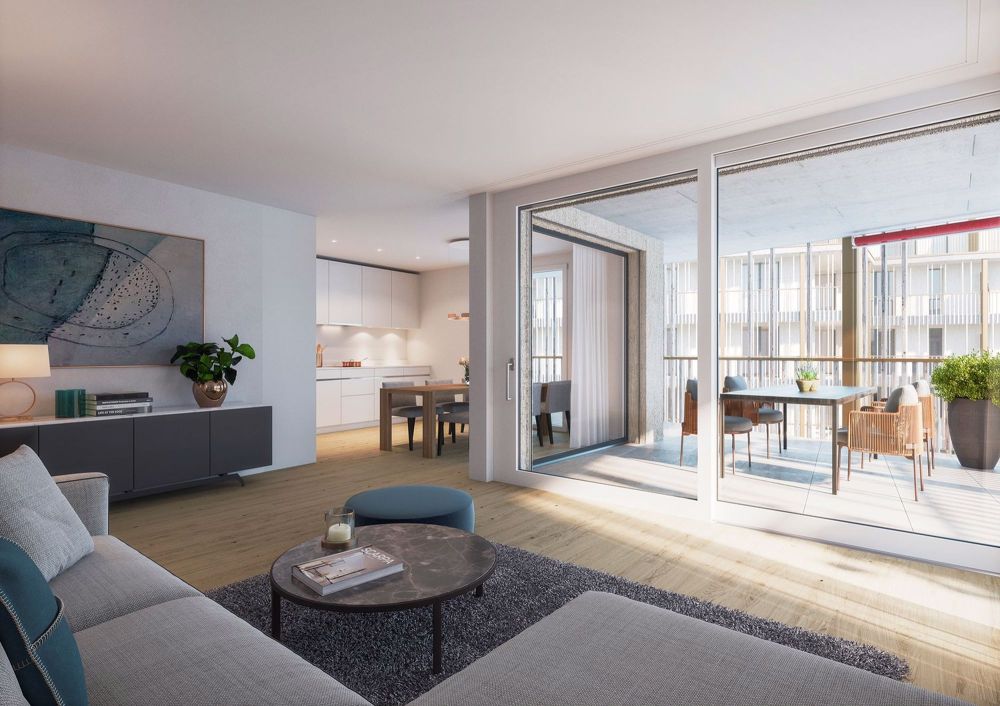Einziehen und Wohlfühlen: Neubau 2.5-Zimmer-Wohnung - Bild 2