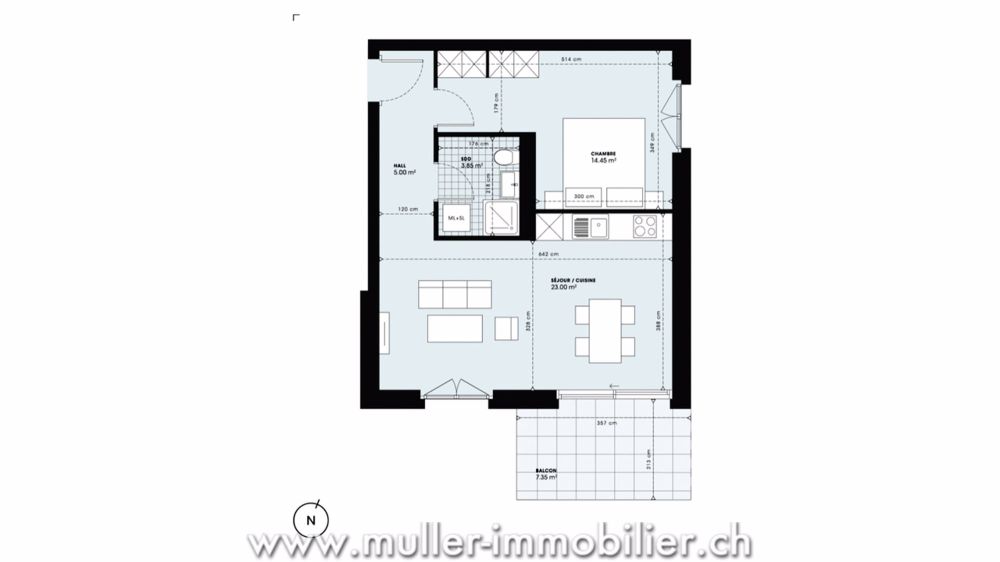 Appartement de 2,5 pièces neuf de haut standing à La Tour-de-Peilz - Bild 5