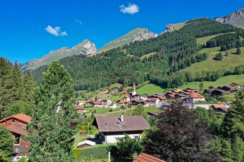 Prächtiges Chalet auf dem Plan in Jaun - Bild 5