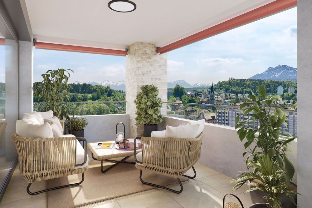 Rüüssegg Wohnen mit Pilatusblick an der Kleinen Emme! - Bild 1