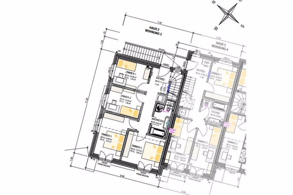 6.5-Zimmer Eigentumswohnung im Neubauprojekt "Smiledörfli Wydum Rorbas" - Haus 2 - Bild 10