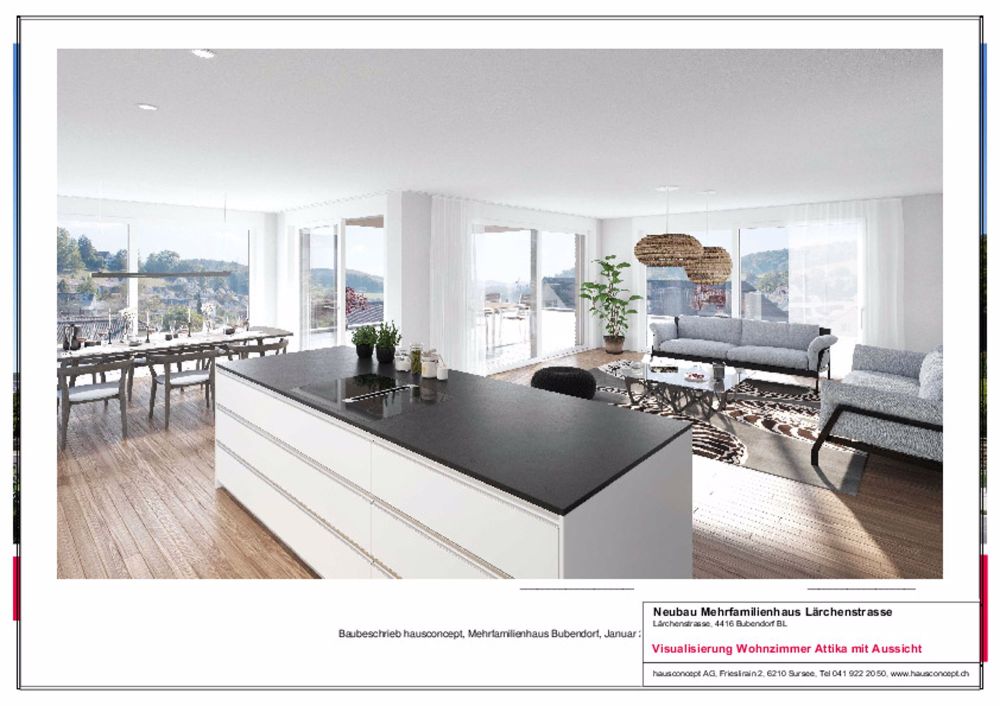 Appartement multifamilial Lärchenstrasse / prêt à être occupé à partir de septembre / plus que 2 appartements avec jardin | dreamo.ch - Bild 3