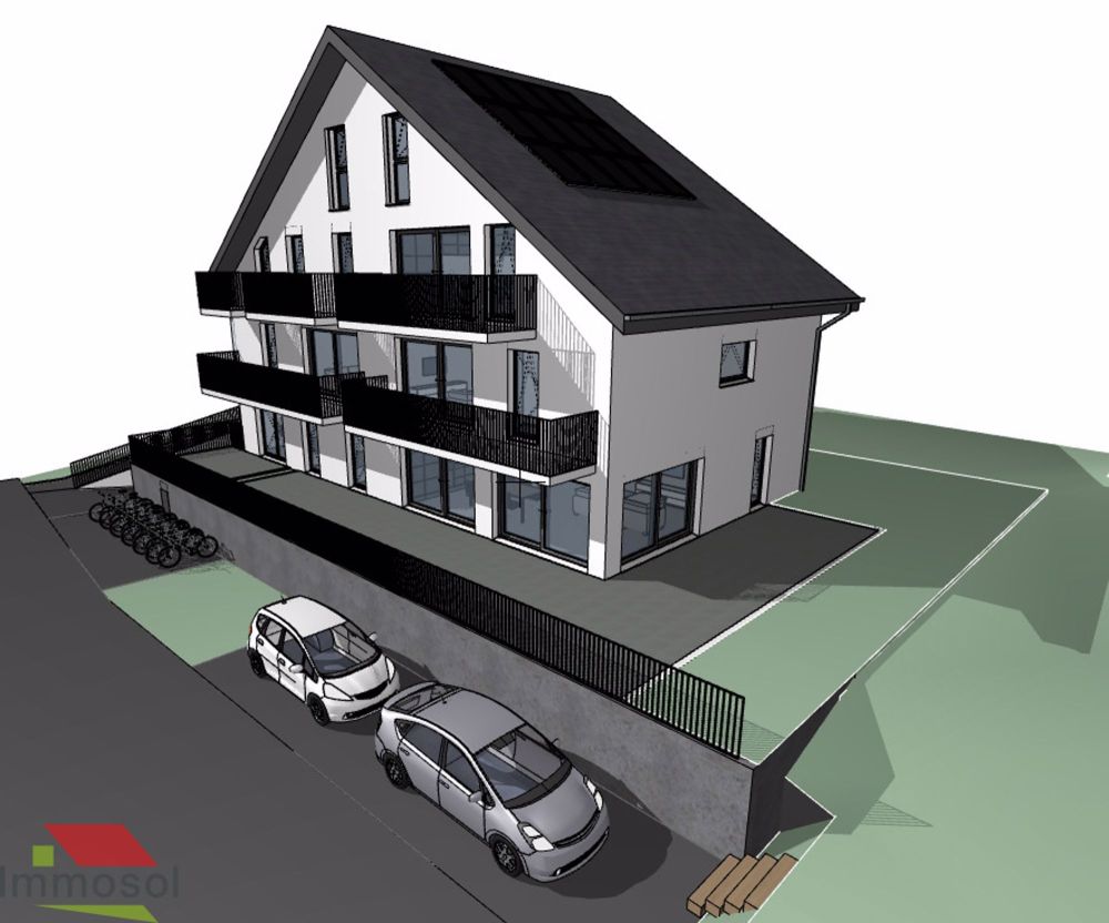 Daillens - Appartement Neuf avec Jardin et Parking au Sous-sol - Immosol | Daillens | Perspective
