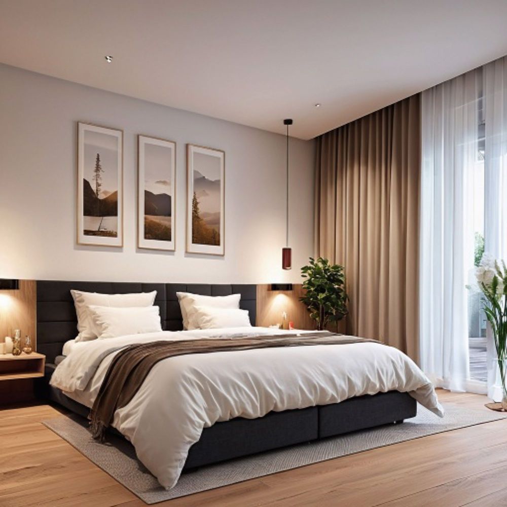 Charmantes 3,5 Zimmer neu mit großem Balkon von 14m2 in Saxon! - Bild 8