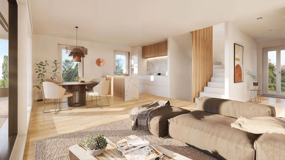 Magnifique triplex de standing avec jardin et terrasse. Nouvelle construction, Morges Centre ville - Bild 3