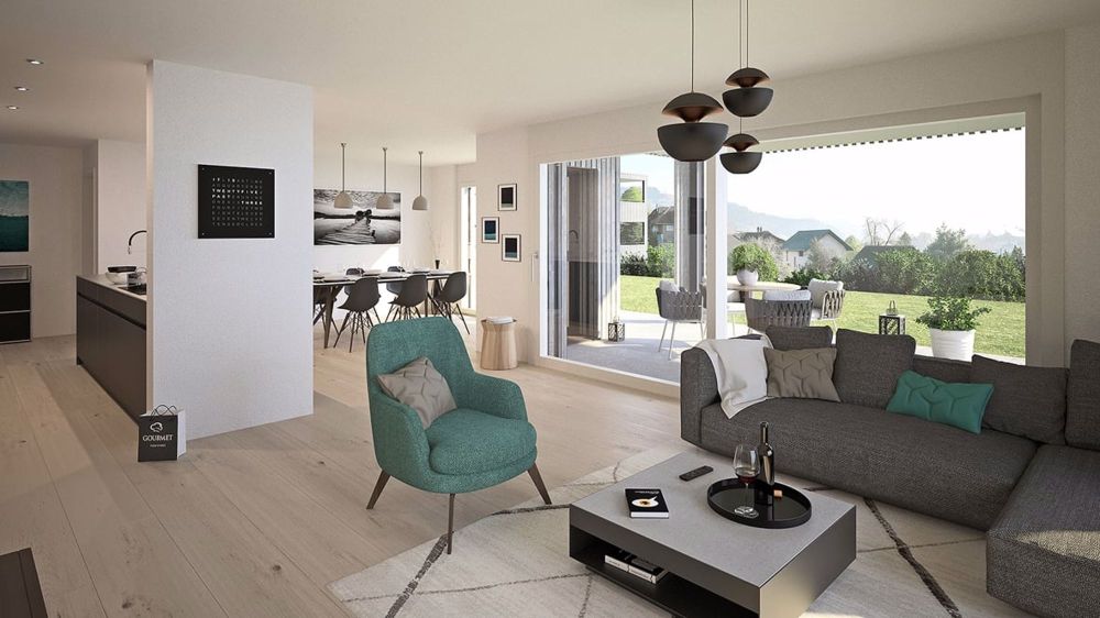 ZOLLBRÜCK ZENTRAL - 4.5 Zimmer Erdgeschosswohnung ... - Bild 1