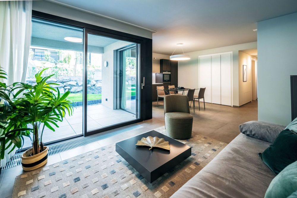 Neue 3.5-Zimmer-Wohnung mit Garten als Renditeobjekt - Residenz Ai Giardini - Bild 1