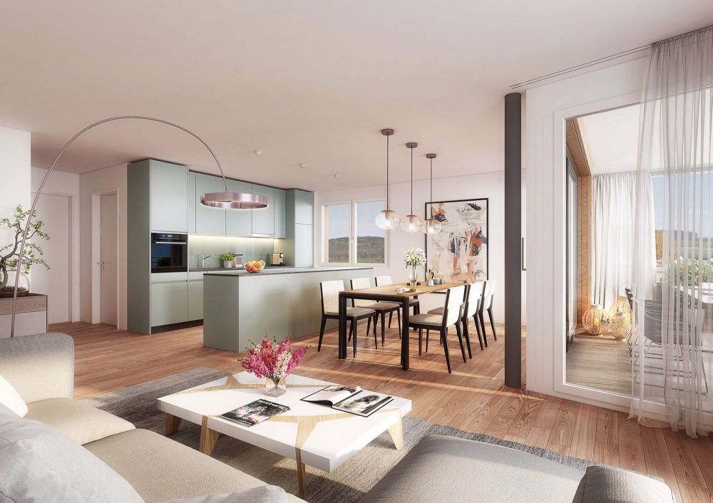 Im 3. Obergeschoss: Sonnige 4.5-Zimmerwohnung im Weihermattpark - Bild 6