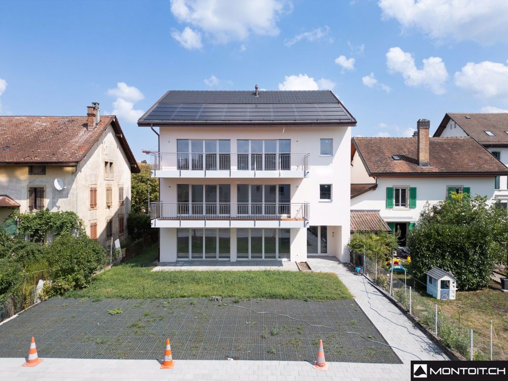Payerne, zu verkaufen, 4.5-Zimmer-Wohnung, 2. Stock + Balkon - Bild 1