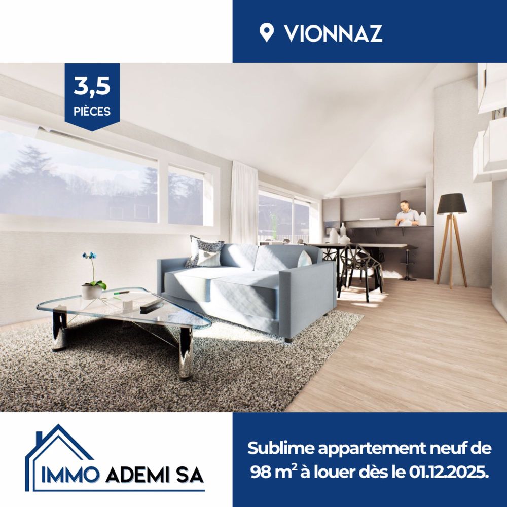 Sublime appartement 3.5 pièces neuf avec balcon et garage à Vionnaz ! - Bild 4