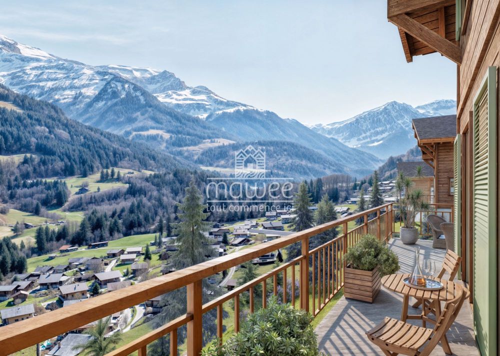 Chalet individuel neuf avec grand balcon et vue dégagée ! - Bild 9