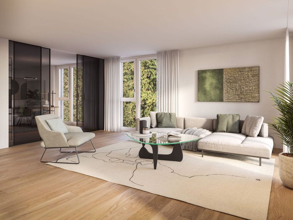 Edle 5.5-Zimmer Etagenwohnung mit grosszügigem Sitzplatz - Bild 2