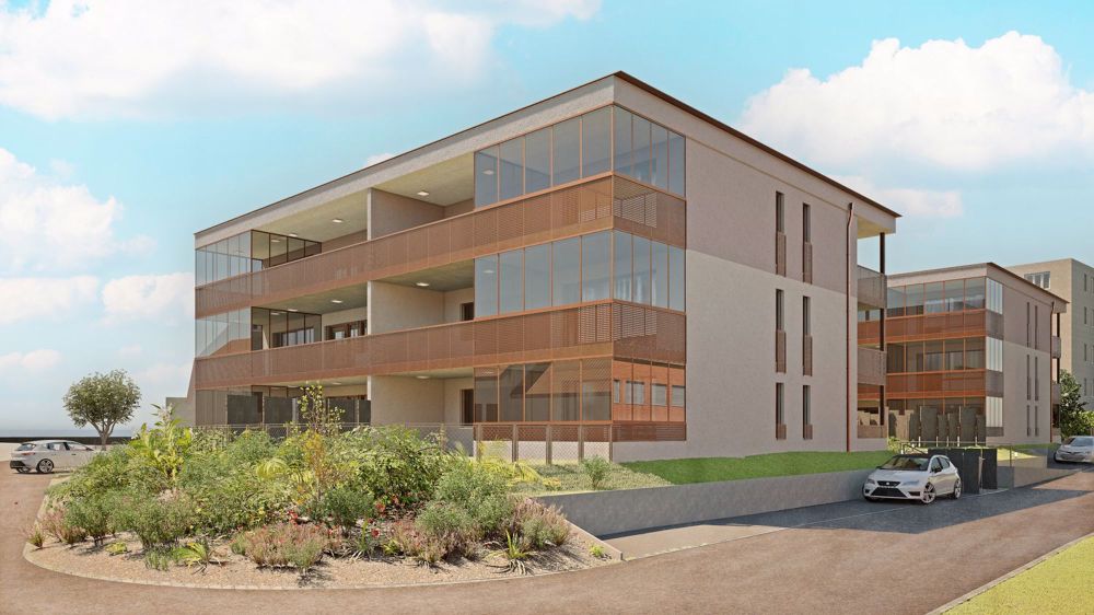 NEUBAUPROJEKT - Grün. Modern. Zuhause. – Eigentumswohnung im EG mit Garten - Bild 1