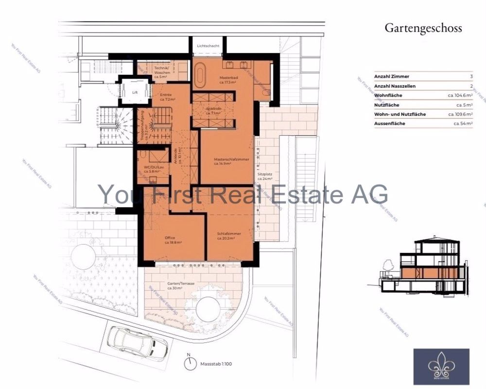 Luxuriöses Wohnen mit Seeblick in Eich – Ein Traum wird wahr! - Bild 8