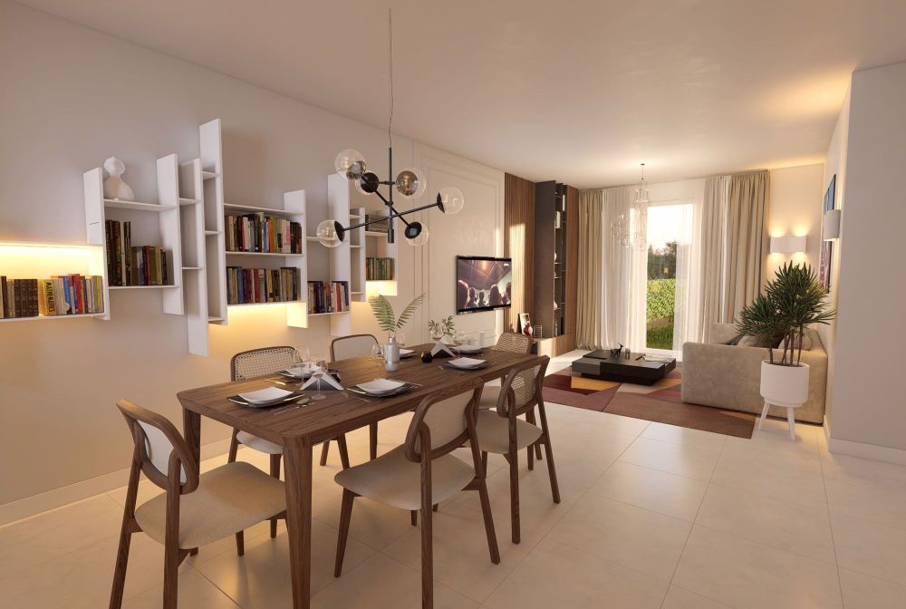 ELEGANTI APPARTAMENTI 4.5 LOCALI CON GIARDINO IN COSTRUZIONE - Bild 2