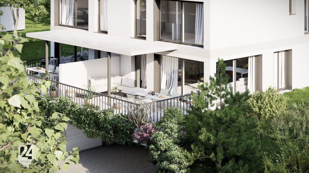Hochklassige Triplex-Doppelhaushälfte mit Terrasse und Garage - Bild 4