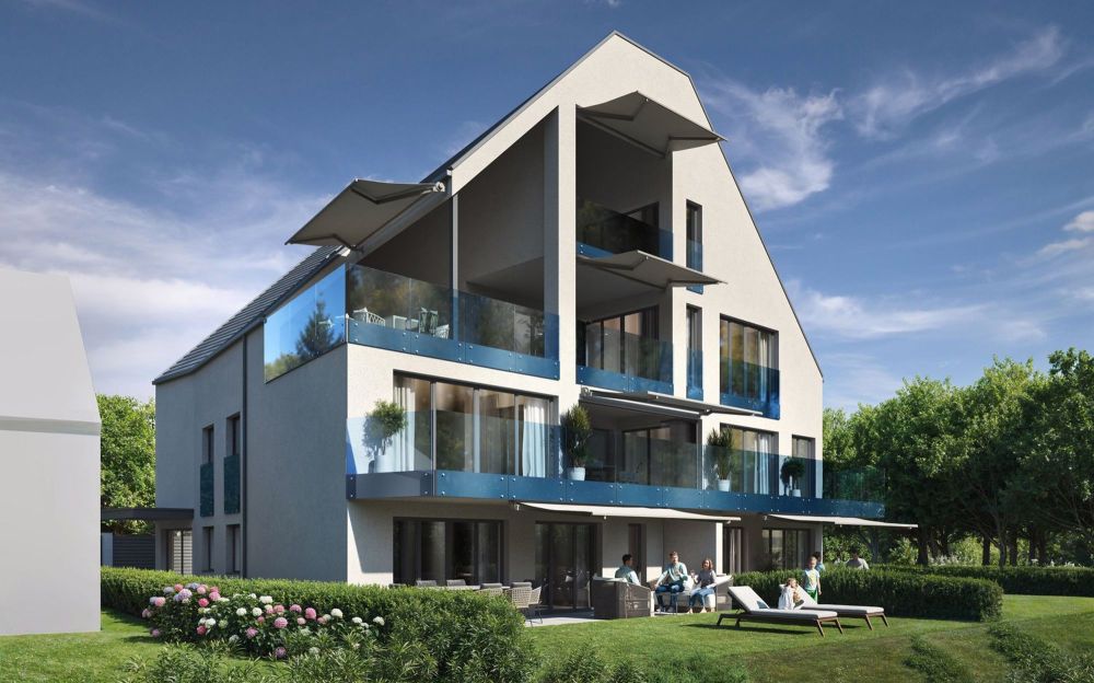 Modernes Wohnen am Bach | 4.5 Zimmer Eigentumswohnung in Frick - Bild 1