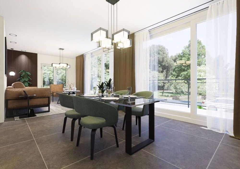 Wohnung zum Verkauf auf Plänen mit Garten in Prilly - Bild 1