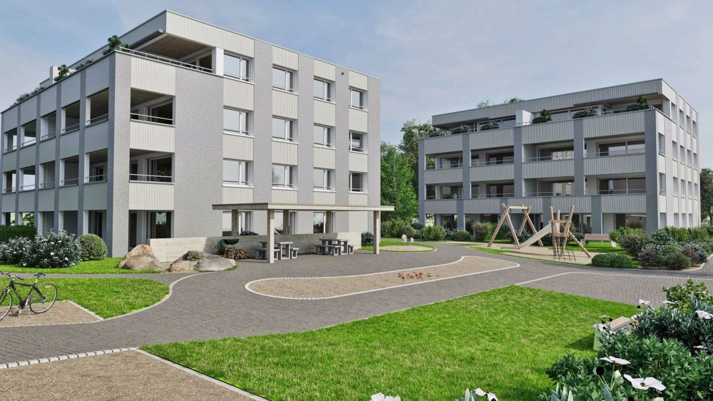 Wohnüberbauung ALZBACHFELD Reinach - 3.5- bis 5.5-Zimmer-Eigentumswohnungen - Bild 1