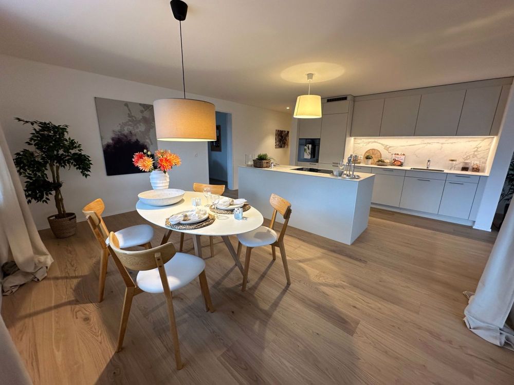 Neubau 4.5-Zimmer-Wohnung mit 45 m² Balkon, sofort bezugsbereit - Bild 9