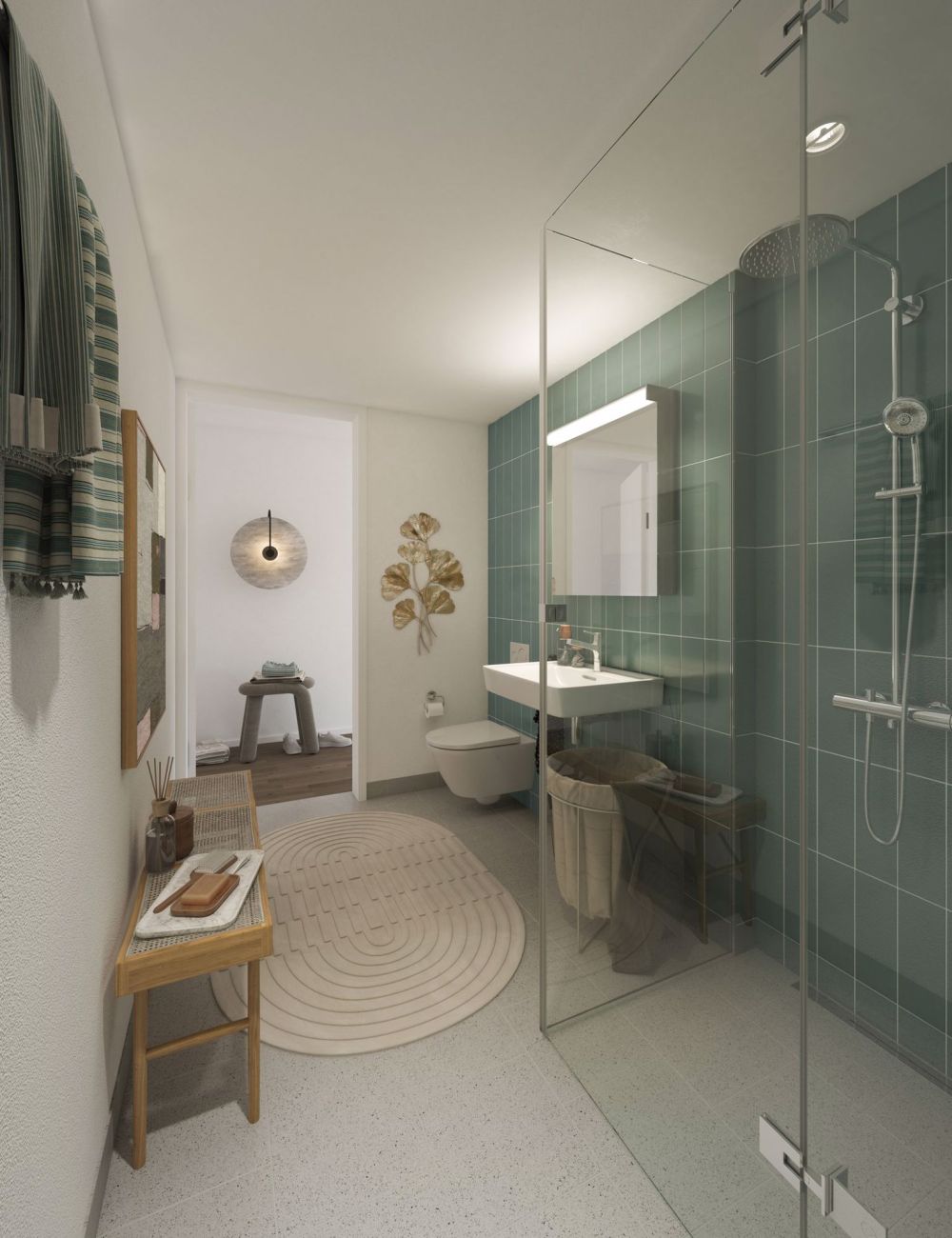Ihr Traumwohnung wartet im Sorrento Hochhaus! - Badezimmer
