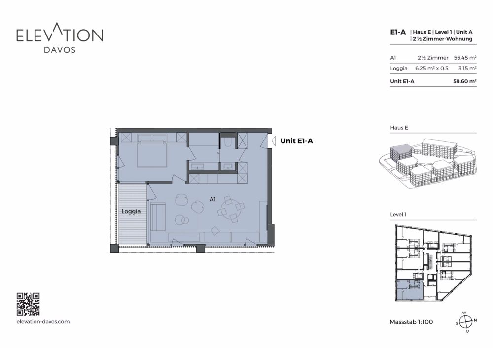 2 1/2-ZW NEUBAU ELEVATION NR. E1-A - Elevation_E1-A