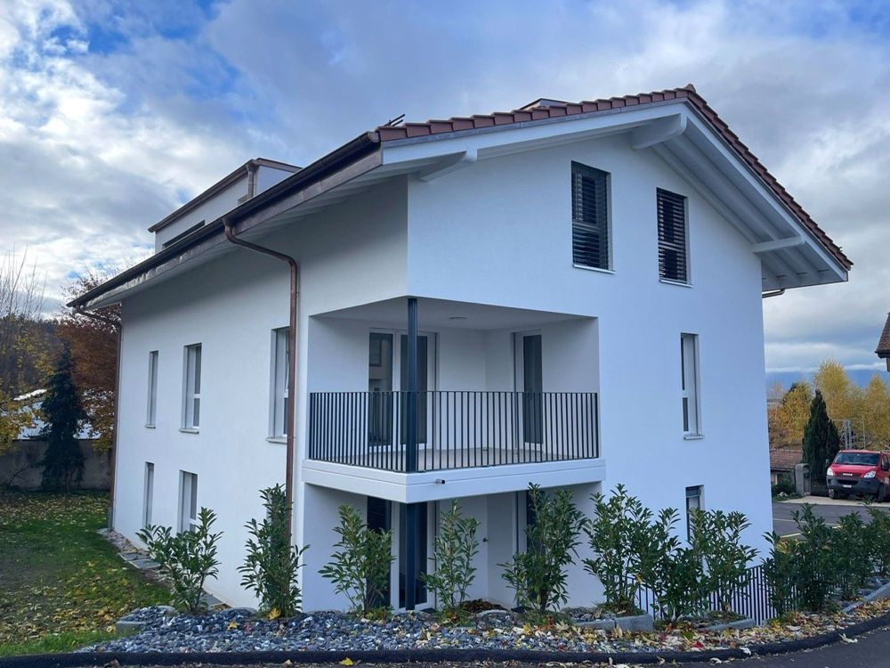 A vendre appartement de 3.5 pièces dans les combles à Montagny-la-Ville (FR) - Bild 1