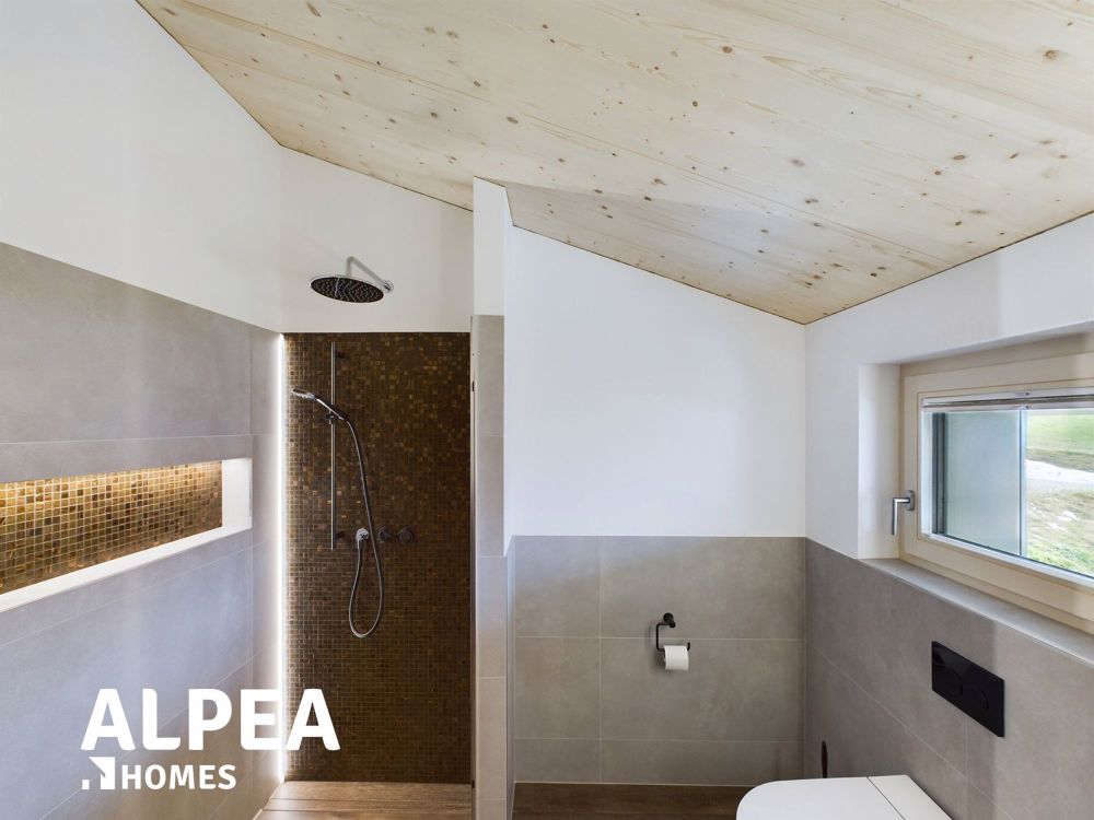 Neubau Einfamilienhaus in Surcasti, Graubünden mit Panoramablick - Bild 6