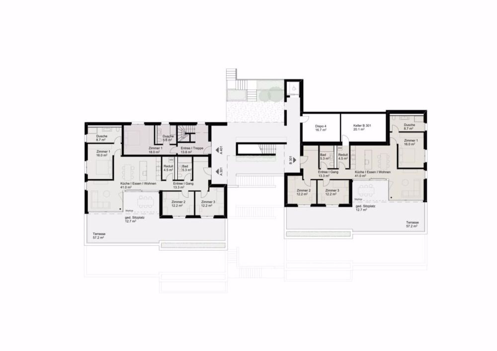 Wohnen mit Weitblick - Ihre Terrassenwohnung in Etzgen - Grundriss Ebene 3