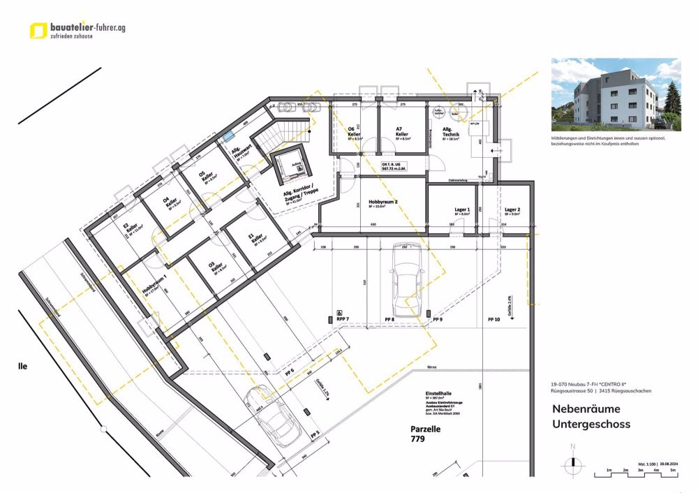 Erdgeschosswohnung im Zentrum vom Rüegsauschachen ... - Bild 9