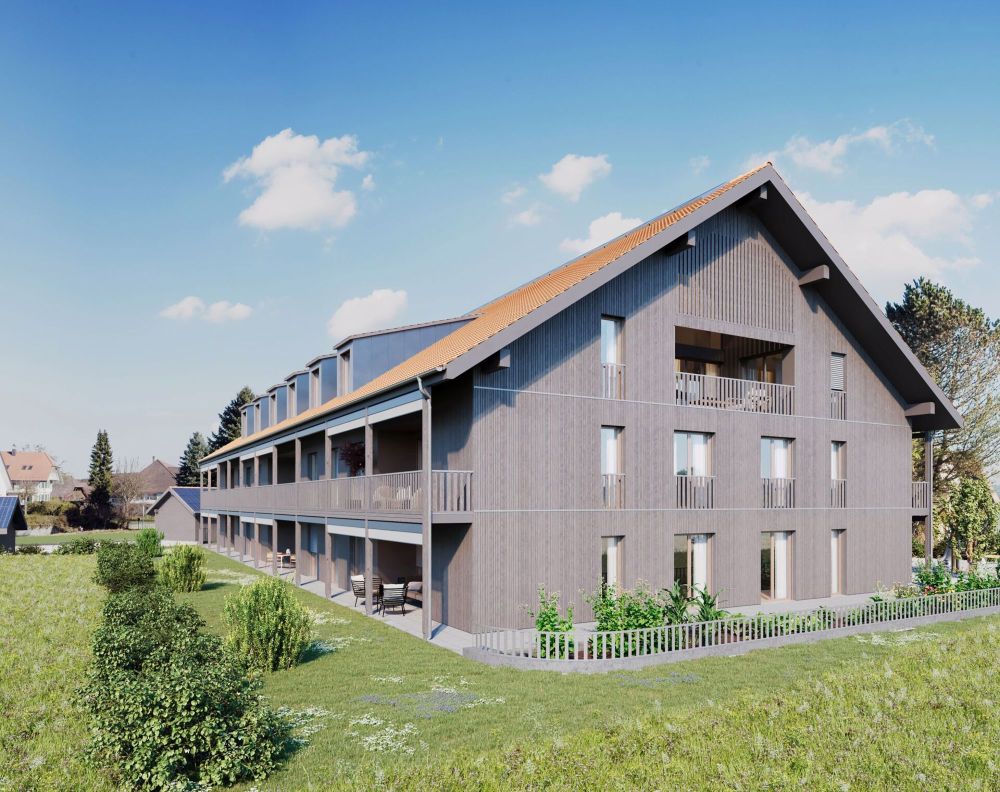 Neubauprojekt Oberdorf Zauggenried, Wohnen mit Naturblick - Bild 3