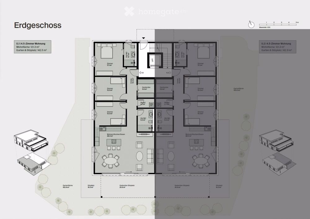 Exklusive Gartenwohnung | Neubauprojekt "DUCATY - Bild 5
