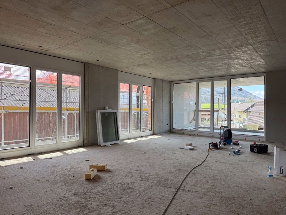 Moderne & grosszügige Neubauwohnung im Underdorf - 1.OG Wohn-Essbereich