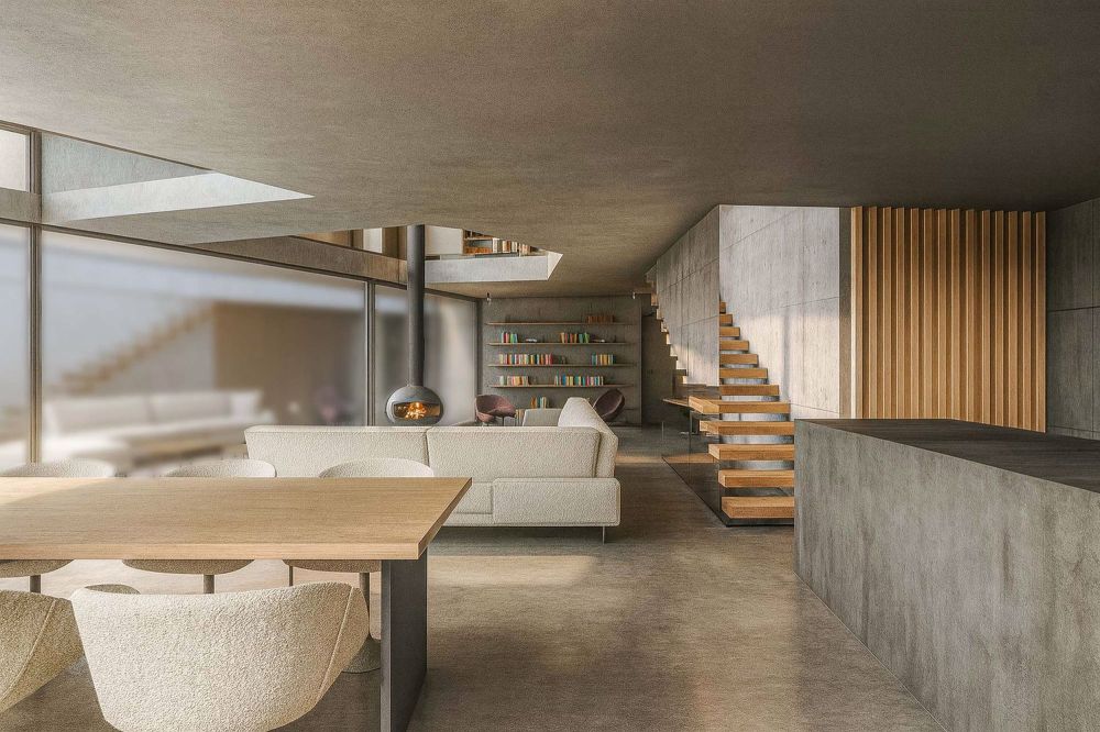 Moderne Villa im Bau mit Garten in Camorino - Bild 5