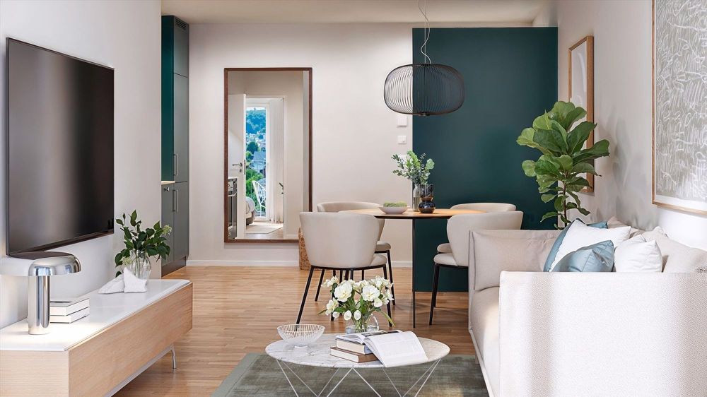 Erstbezug: 1.5-Zimmer-Single-Wohnung - Innenansicht