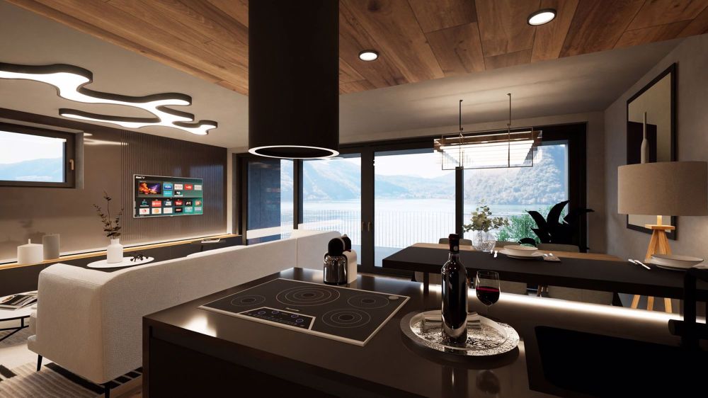 Esclusivo Appartamento di Lusso con Piscina e Vista Lago a Lugano - Bild 1