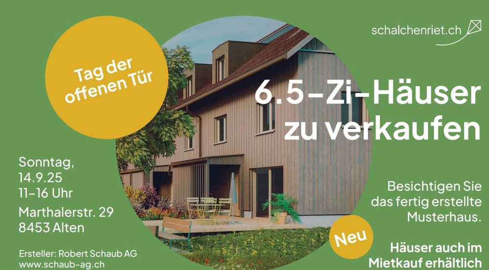 Reihenhaus Marthalerstrasse 31c in Alten - Kauf oder Mietkauf - Bild 2