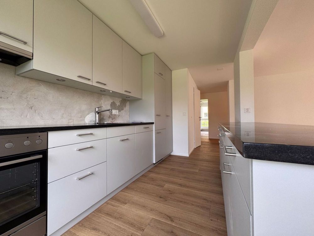 Erstvermietung nach Sanierung / 4 -Zimmerwohnung im ruhigen Quartier - Küche