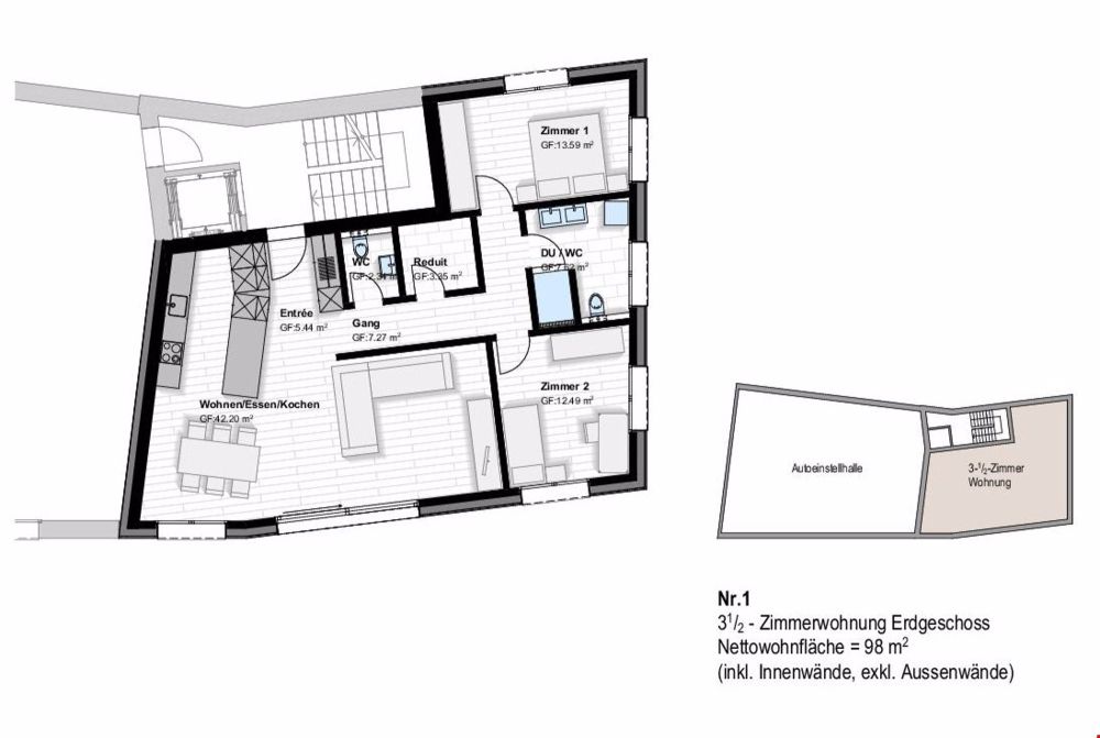 Wohnung in einem neuen Mehrfamilienhaus - Bild 5