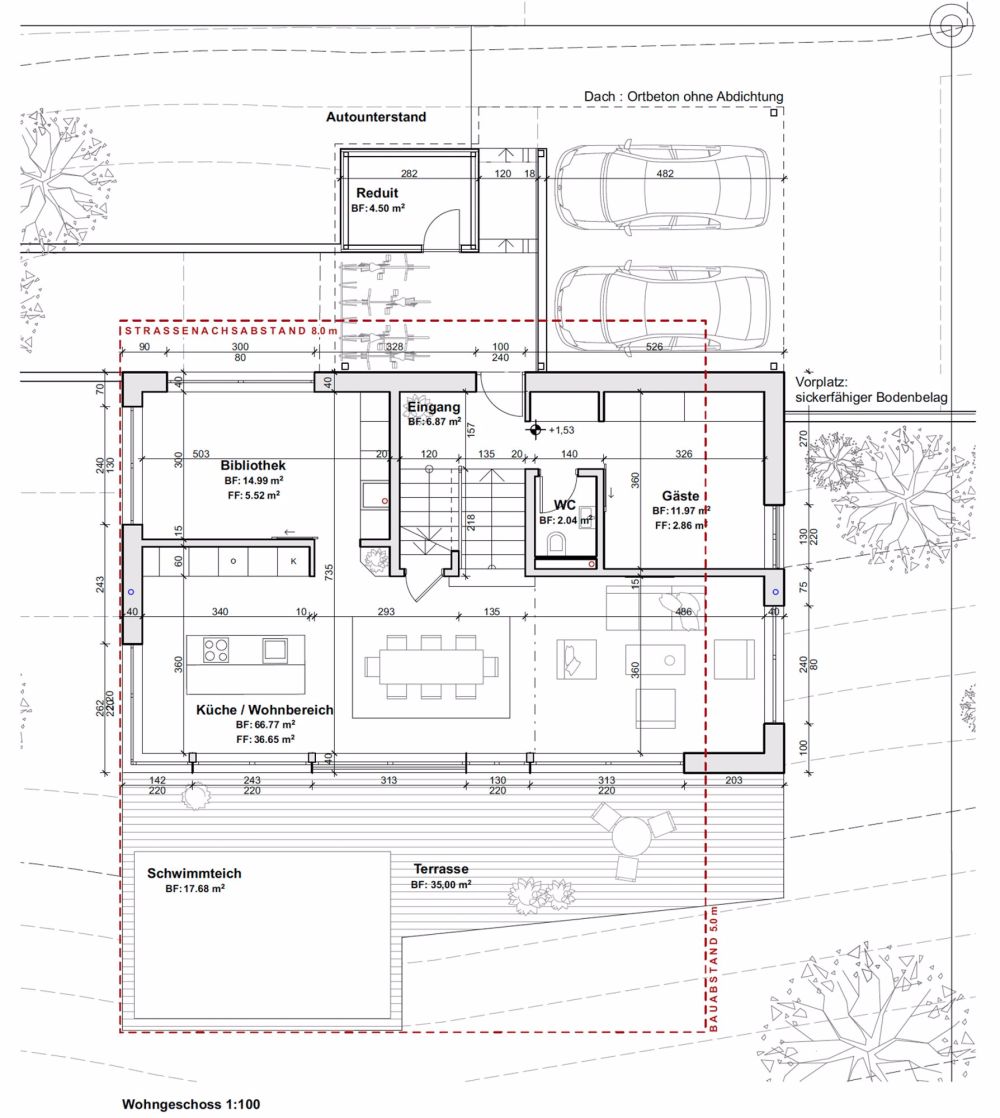 Modernes Einfamilienhaus mit atemberaubendem Ausblick in Courgevaux - Bild 6