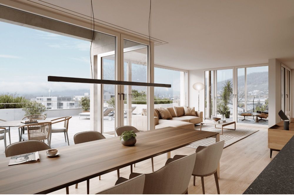 Zu Hause am Sulzberg – Vier exklusive Terrassenwohnungen in Wettingen - Bild 5
