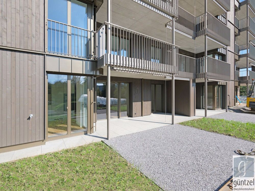 Neue Gartenwohnung - ruhig und dennoch zentral gelegen - Sitzplatz und Gartenanteil Süd