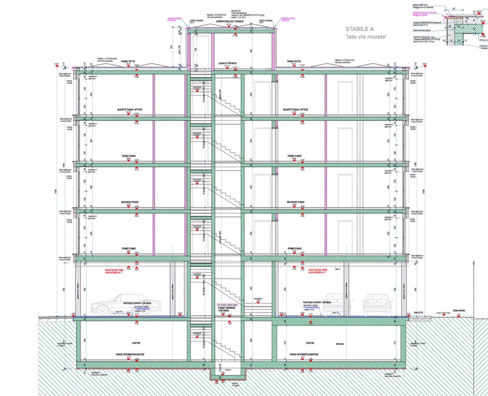 Nuovo appartamento al piano attico con bella terrazza - Bild 12