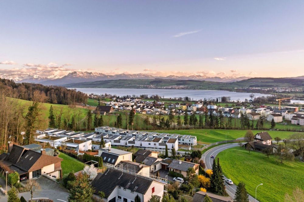 Stilvoll und ruhig Leben über dem Sempachersee - Aussicht