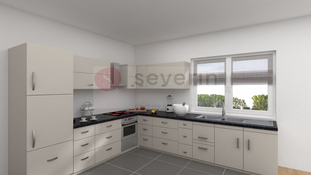 LANDHAUSIDYLLE RÜDLINGEN: 5 WOHNUNGEN 3.5/4.5 ZIMMER INKL TGPP. - KÜCHE