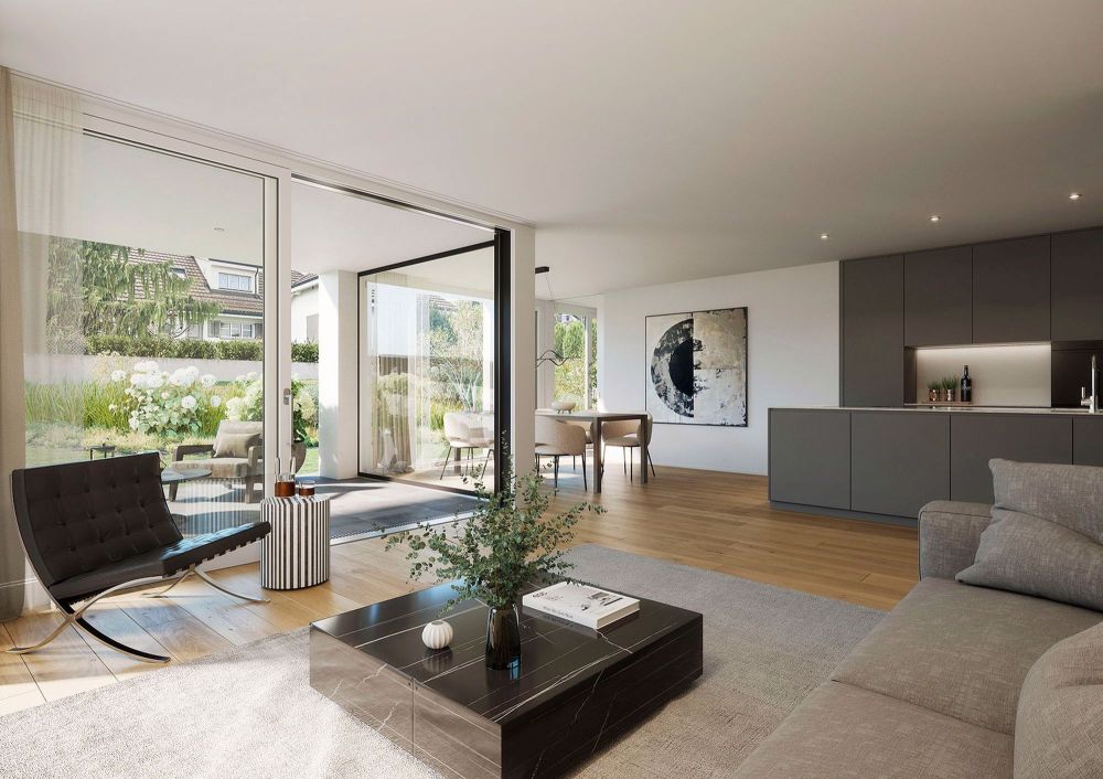 Modern Wohnen an ruhiger Lage - «Baldeggstrasse 31» Baden - Innenvisualisierung