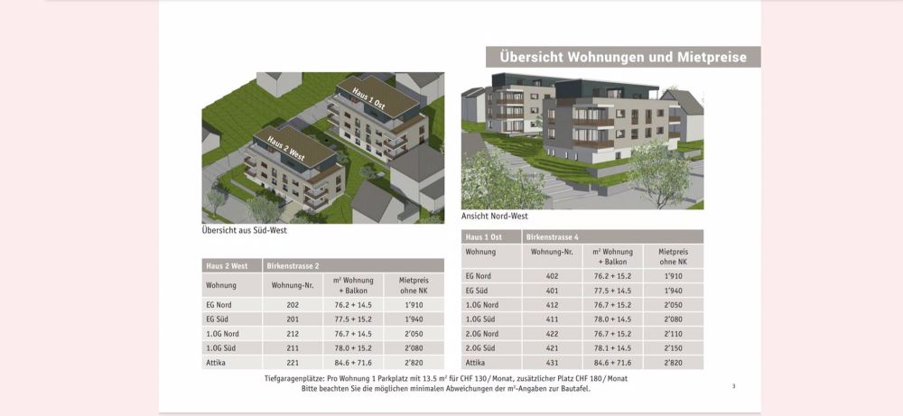 Neubauwohnungen in Arlesheim / Jetzt reservieren am 01.06.2025 einziehen - Bild 8