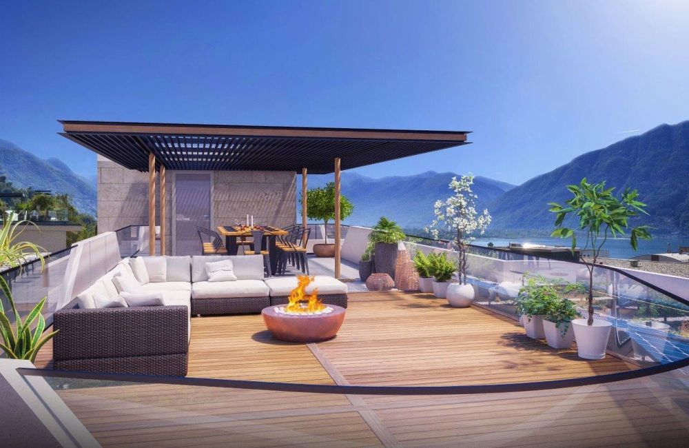 Neue 5.5 Attikawohnung mit Dach-Terrasse und Seesicht - Bild 1