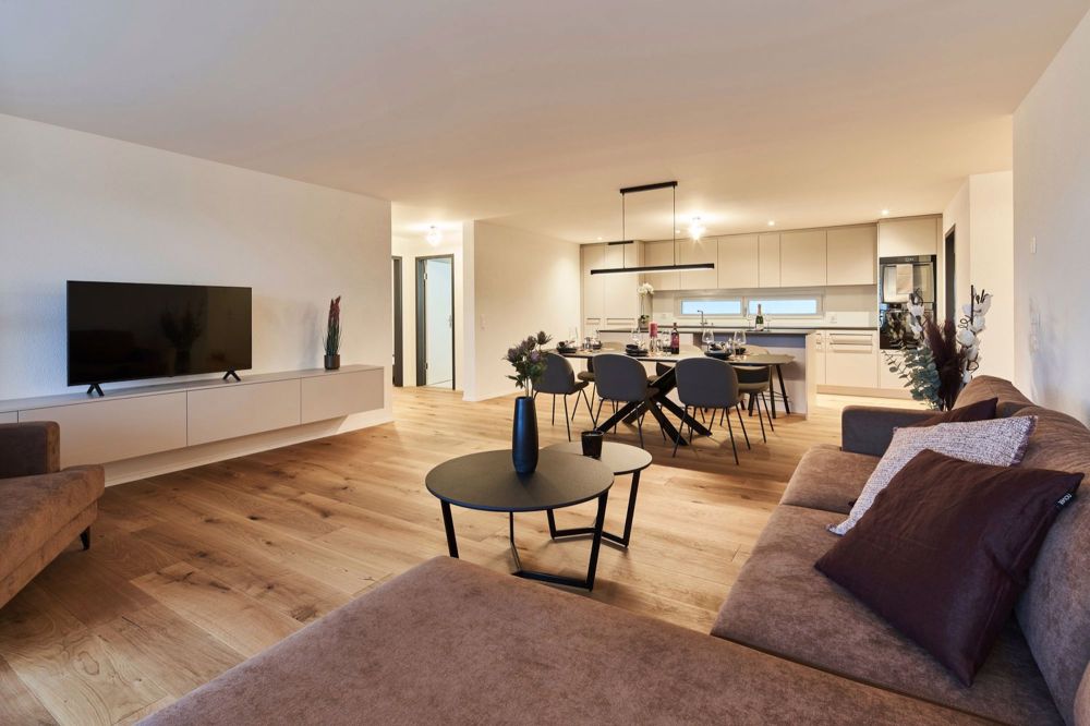 Letzter Schliff von Ihnen – 5.5-Zi-Designwohnung mit Direktlift & grosser Terrasse - Bild 1